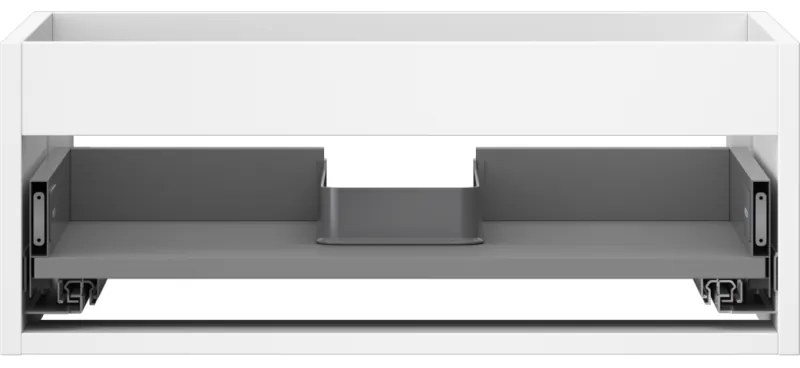 Mexen Box-A, závesná skrinka 60 cm, 1 zásuvka, biela matná, 91AX0-0600-235-1-01