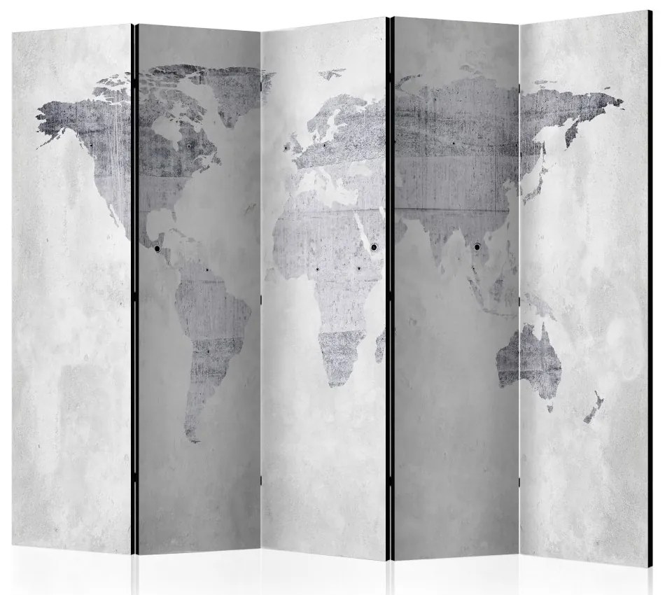 Artgeist Paraván - Concrete Map [Room Dividers]