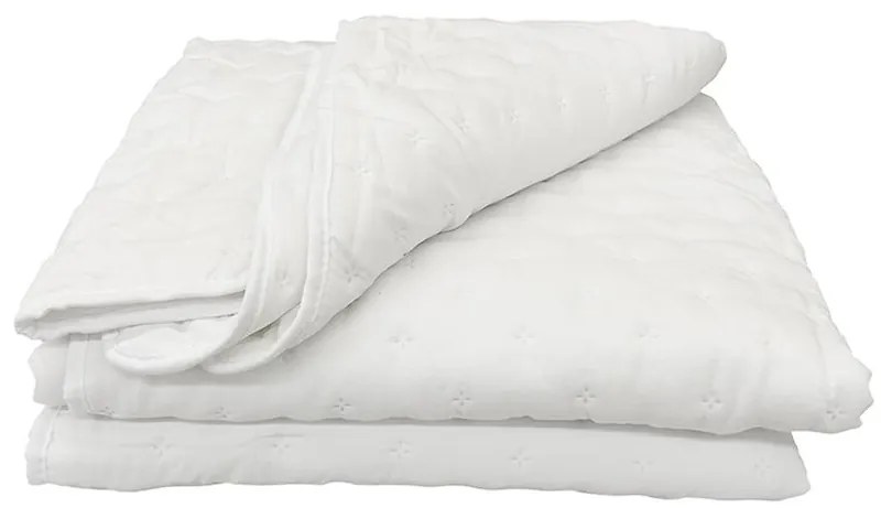 Prikrývka na posteľ Alma 170x220 cm biela Merkury Home