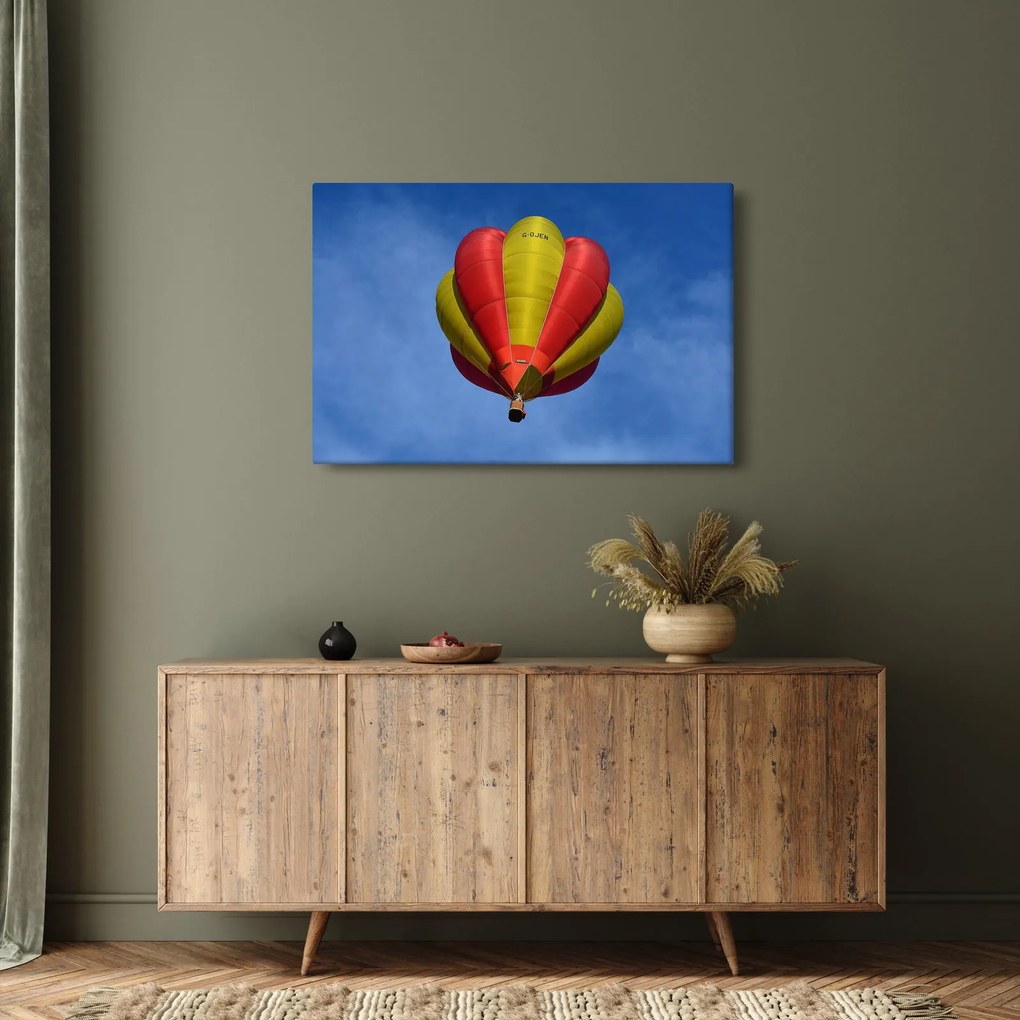 Obraz lietajúceho balóna (90x60 cm)