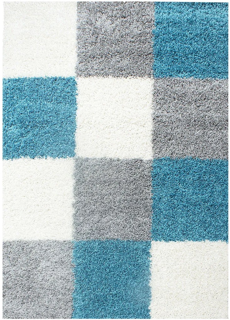 Koberce Breno Kusový koberec LIFE 1501 Turkis, modrá, viacfarebná,160 x 230 cm