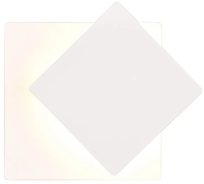 Biele LED nástenné svietidlo Mio – Trio