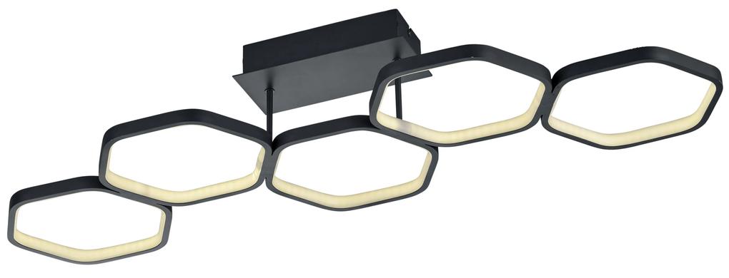 VIGO| LED prisadené dizajnové svietidlo Farba: Čierna