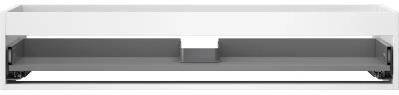 Mexen Box-A, závesná skrinka 120 cm, 1 zásuvka, biela matná, 91AX0-1200-235-1-01