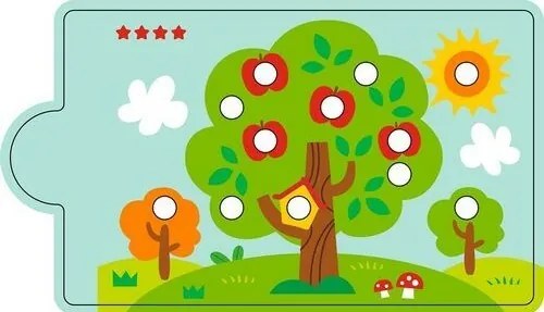 2Kids Toys Magnetická hra Triedenie farieb sdinosaurom