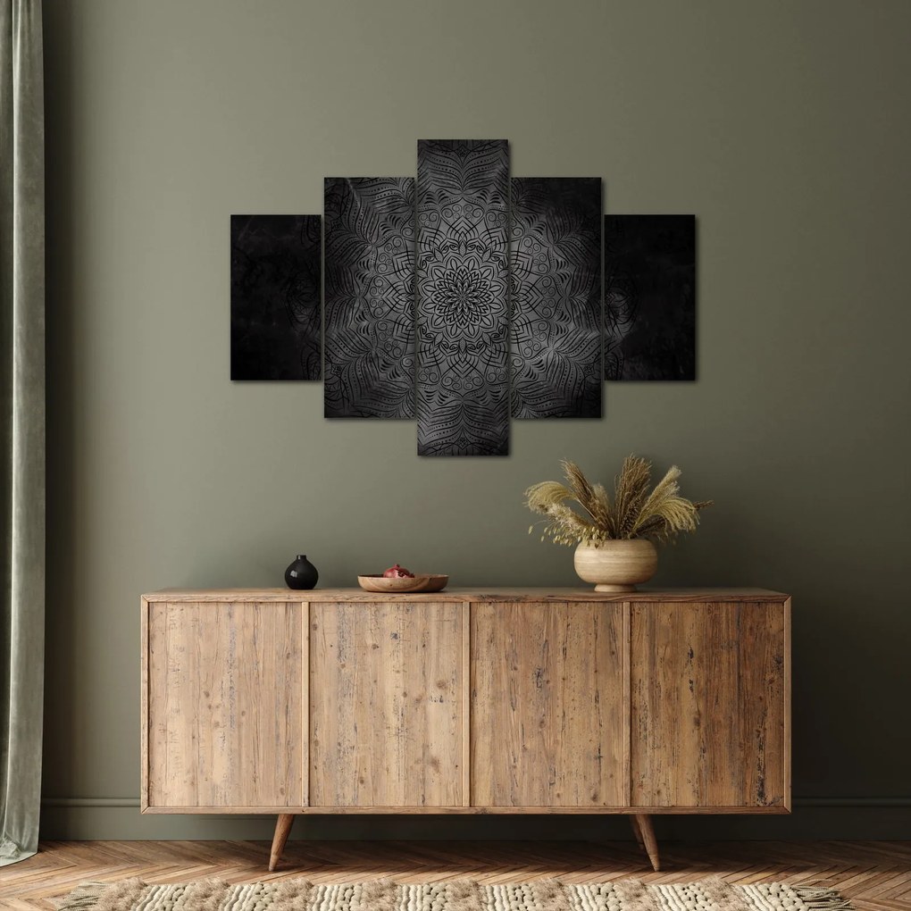 Obraz - Mystická mandala (150x105 cm)