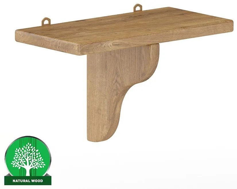 Polička borovica PK123-40x25x20 dub