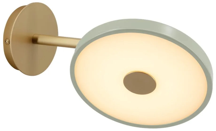 Svetlozelené LED nástenné svietidlo so stmievačom ø 15 cm Asteria Wall Short – UMAGE