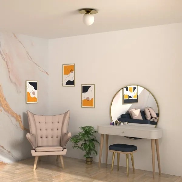 Stropné svietidlo PLATO 1xE14/40W/230V pr. 22 cm