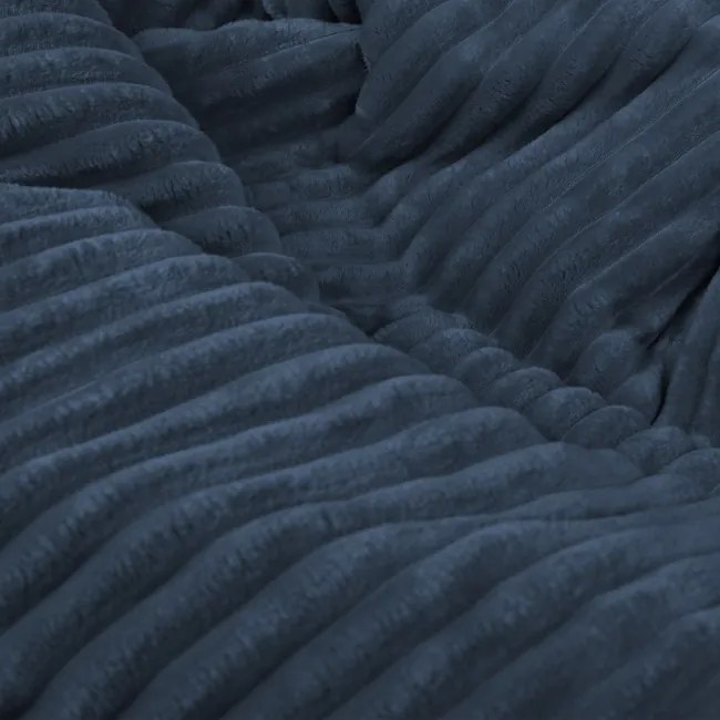 Sedací vak SAKO granátový stripe