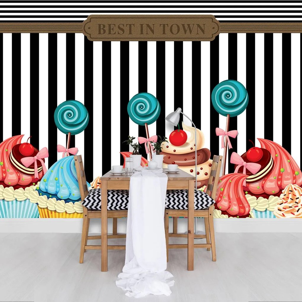 Fototapeta - Cupcake (152,5x104 cm)