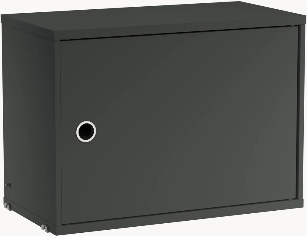 Skrinka's otočnými dvierkami String System, Š 58 x H 30 cm