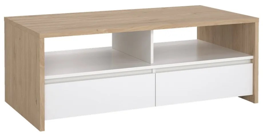 Biely/v prírodnej farbe konferenčný stolík 60x120 cm Next – Tvilum