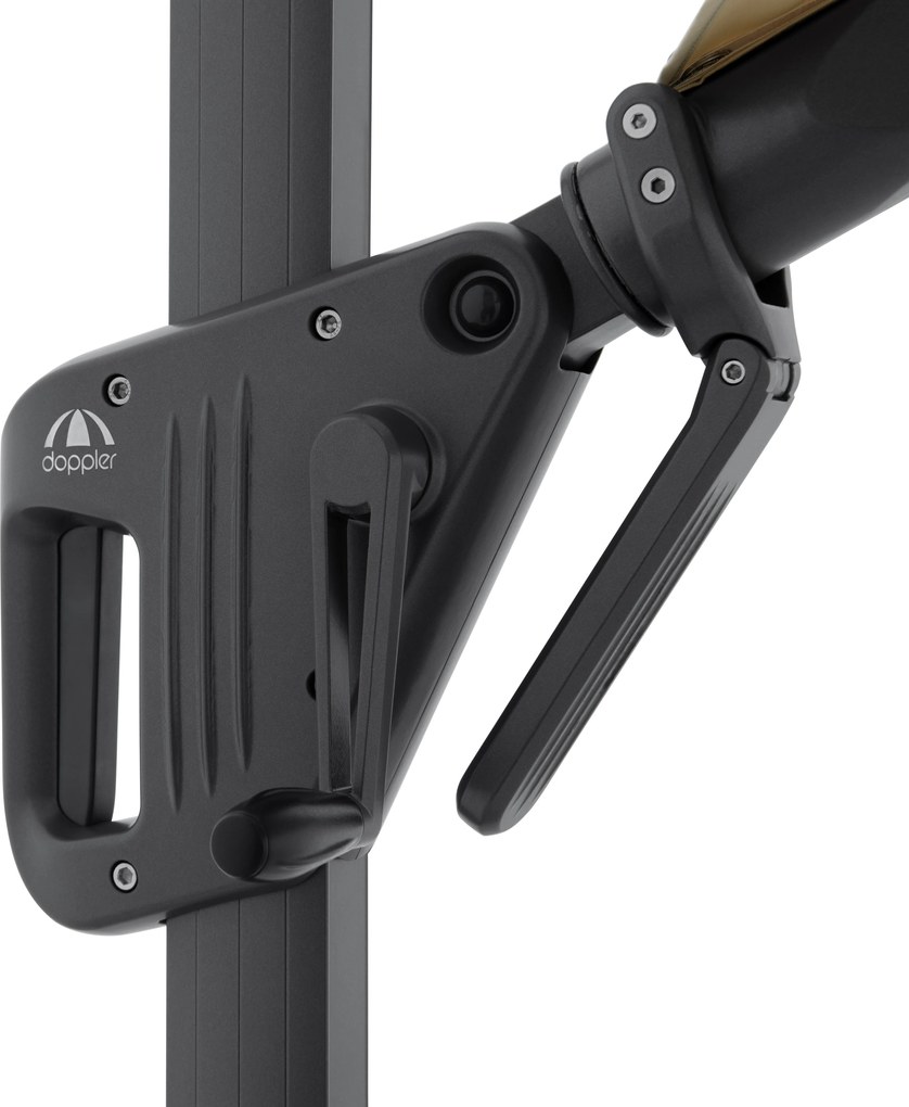 Doppler LIFE 310 cm – záhradný slnečník s bočnou tyčou