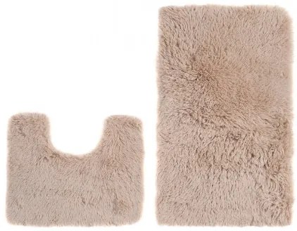 Sada kúpeľňových koberčekov SILK ARTS-72 2PC béžový
