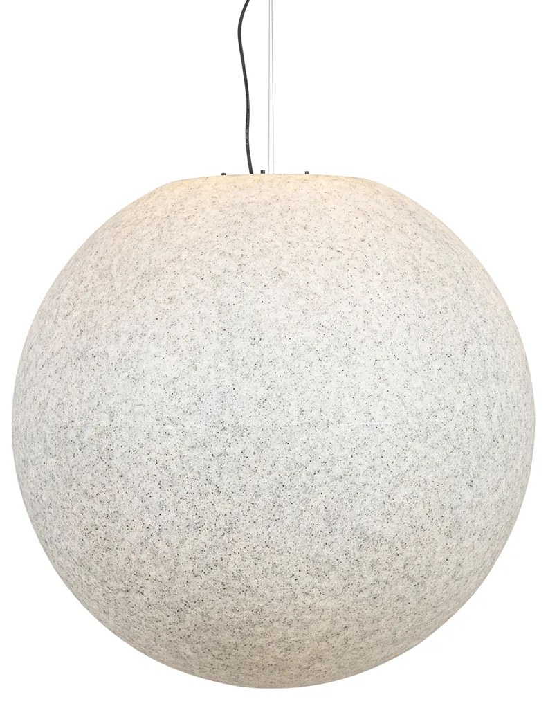 Moderná vonkajšia lampa sivá 77 cm IP65 - Nura