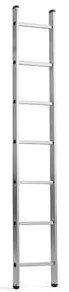 Hliníkový rebrík APEX, 7 schodíkov, výška 2000 mm