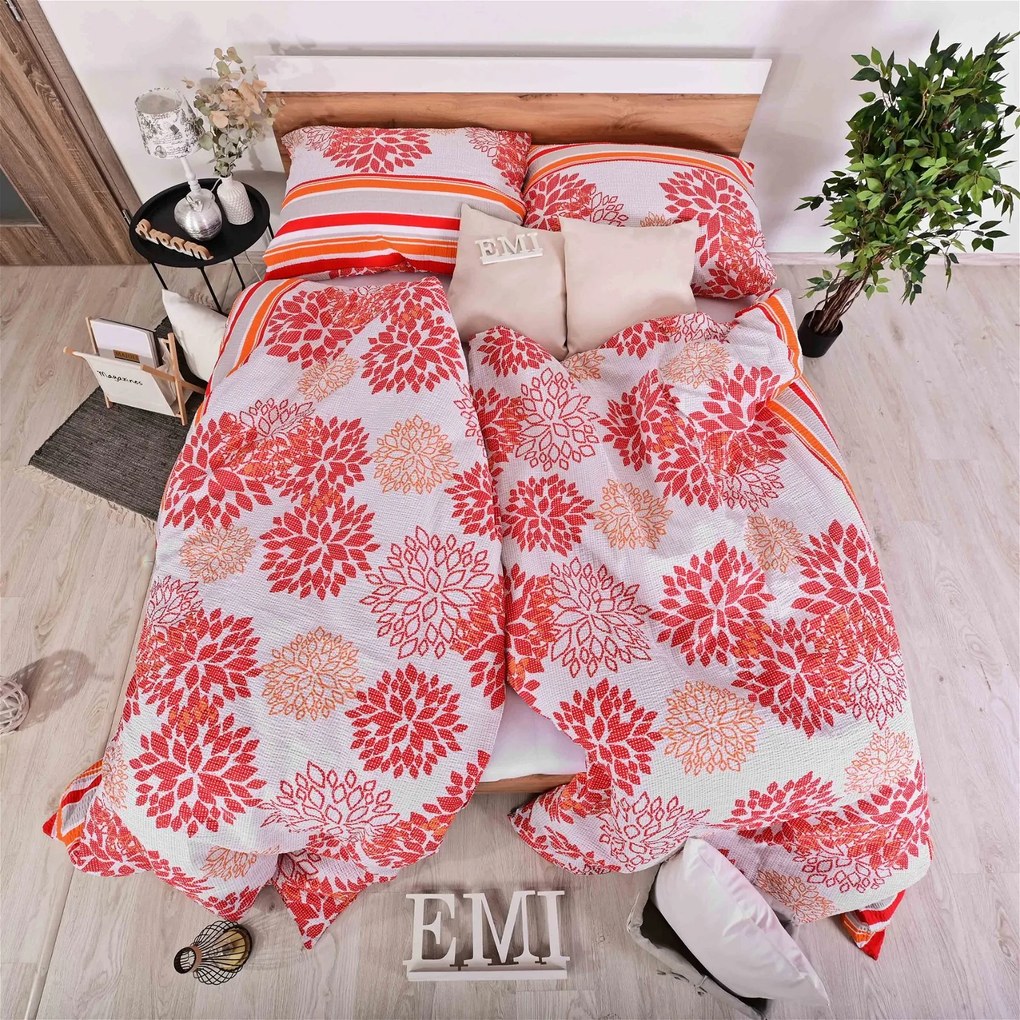 Obliečky krepové Alexia EMI: Štandardný set jednolôžko obsahuje 1x 140x200 + 1x 70x90