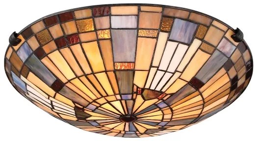 Quoizel QZ-INGLENOOK-F-SMALL-Stropné svietidlo INGLENOOK 2xE27/60W/230V priemer 40,7 cm