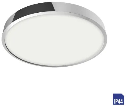 LENYS I LED/12W, 4000K,IP44,CHROME/WHITE