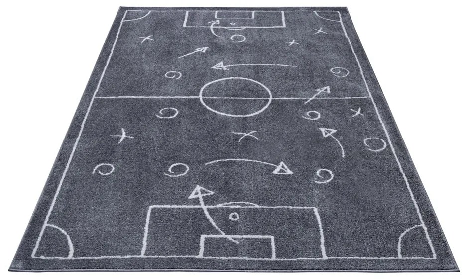 Tmavosivý detský koberec 160x235 cm Gameplan – Hanse Home