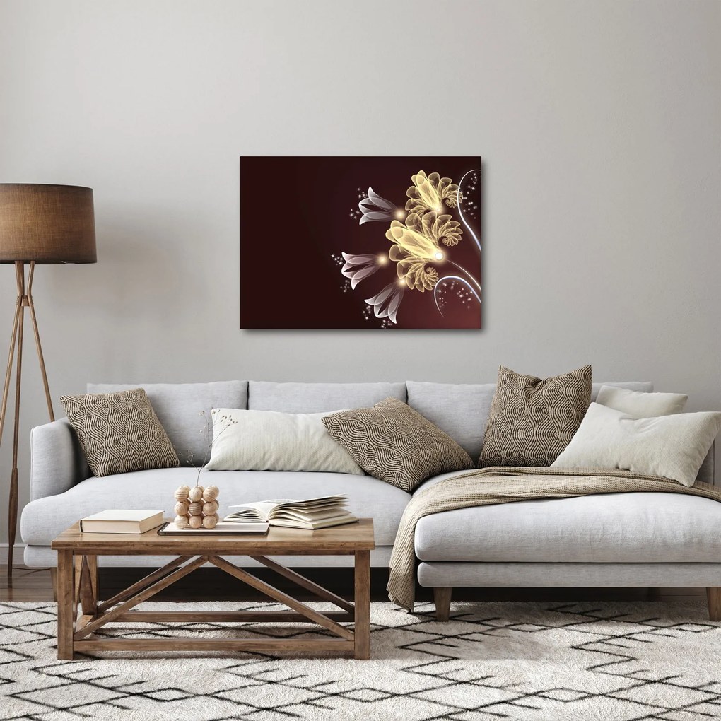 Obraz - Žiarivé kvety (70x50 cm)
