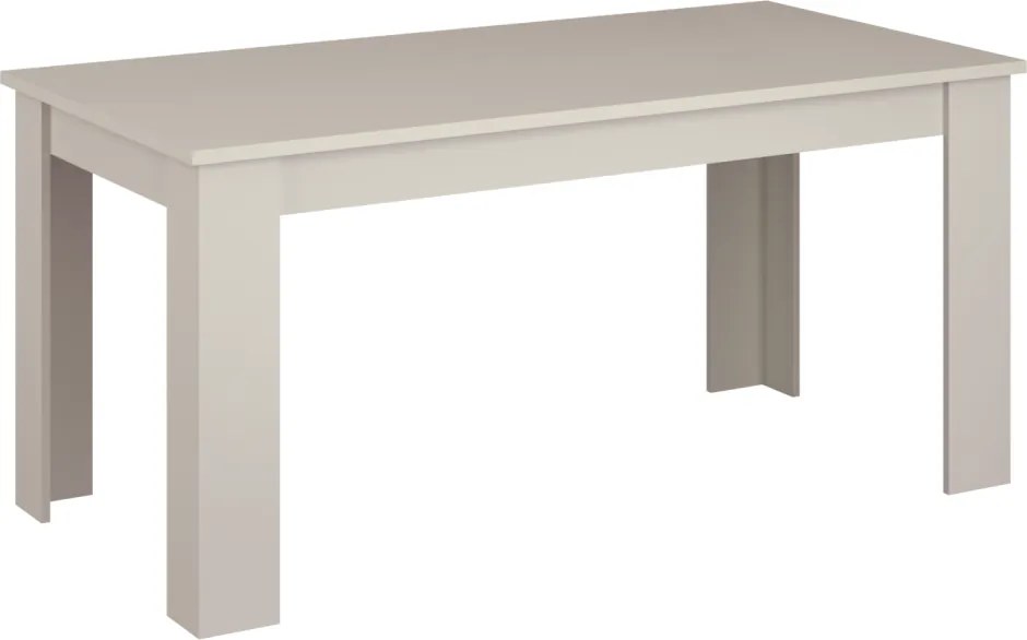Jedálenský rozkladací stôl, kašmír, 160-210x91 cm, KAROS