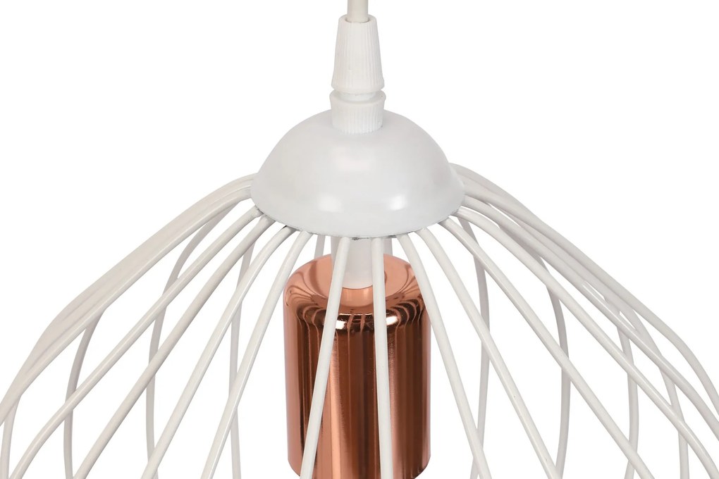 Závesné svietidlo Aigo biele