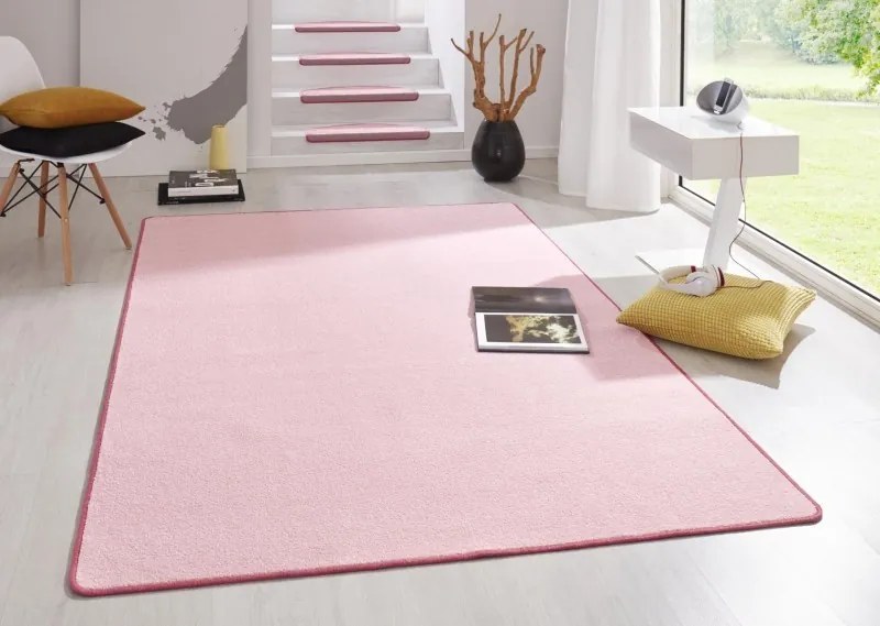 Hanse Home Collection koberce Kusový koberec Fancy 103010 Rosa - sv. ružový - 80x300 cm