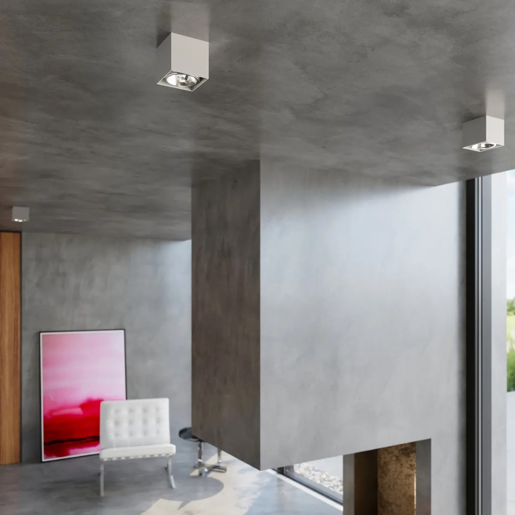 Stropné svietidlo Blake, 1x sivé kovové tienidlo