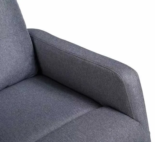 LuxuryForm DESIGN Elektricky polohovateľné televízne kreslo SEMIR - šedé