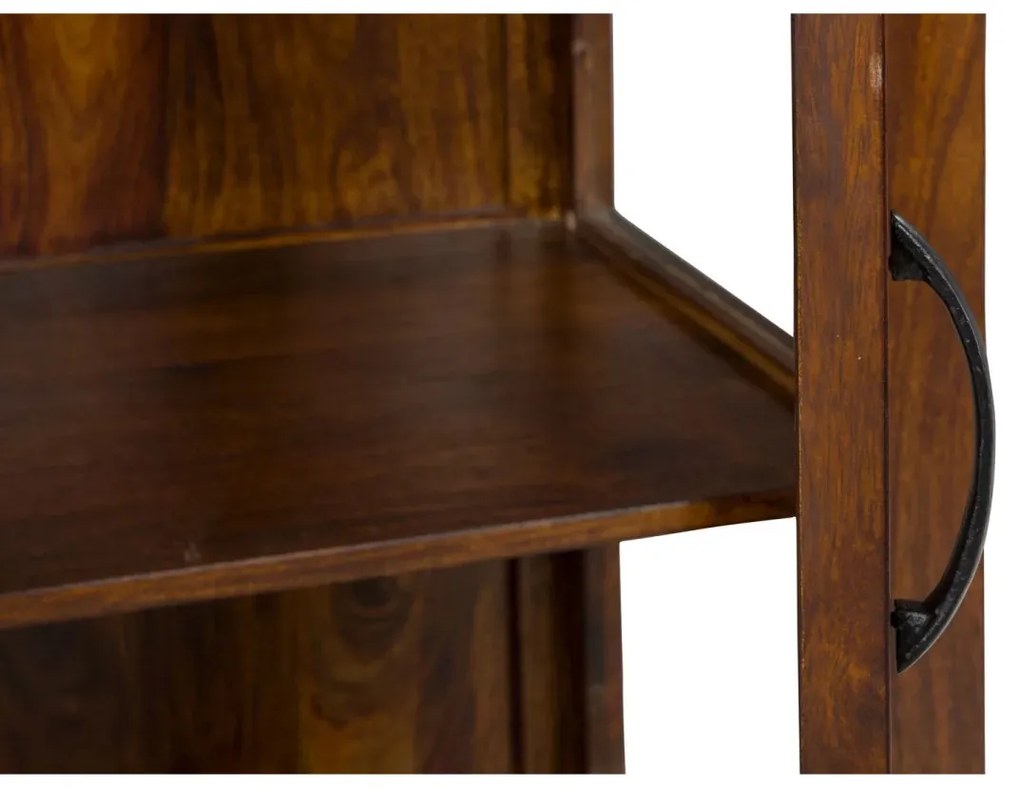 furniture-nabytek.cz - Masivní vitrína Palison z palisandru, lakovaná, tmavě hnědá