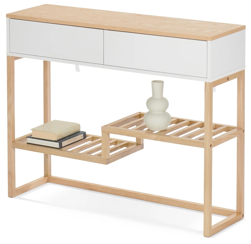 Konzolový stolík so zásuvkami