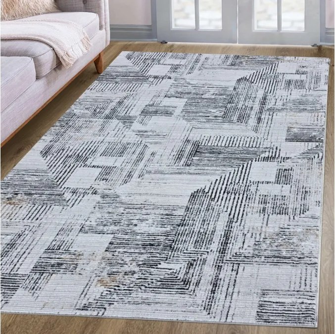 DC Koberec Oman 632 sivá antracit Rozmer: 240×330 cm