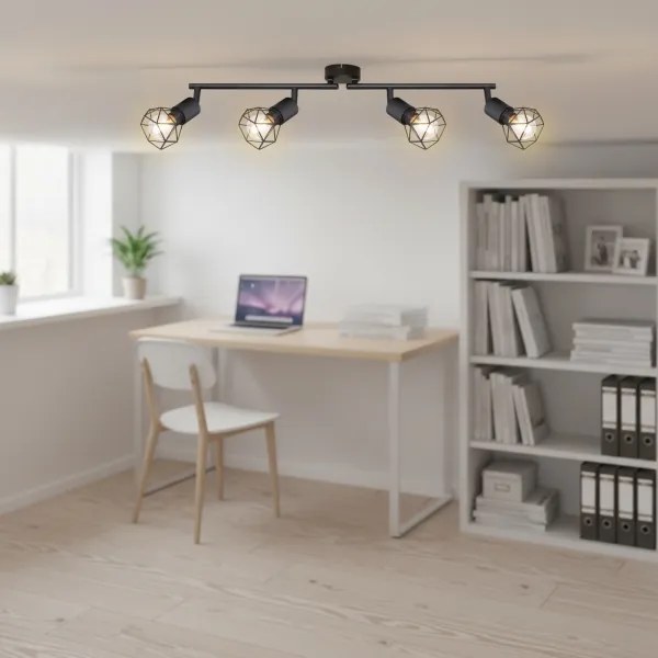 Brilagi - Bodové svietidlo CAGE 4xE14/40W/230V