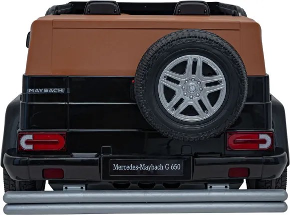 Elektrické autíčko Mercedes Benz MAYBACH G650 STRONG čierne