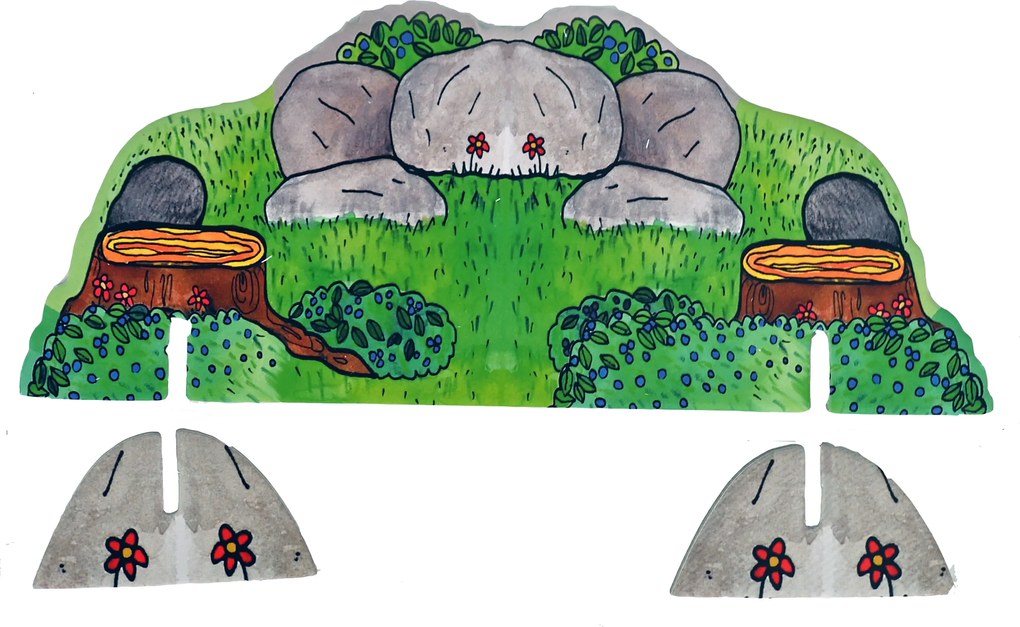 MARIONETINO – Dúpe – kulisa k bábkovému divadlu