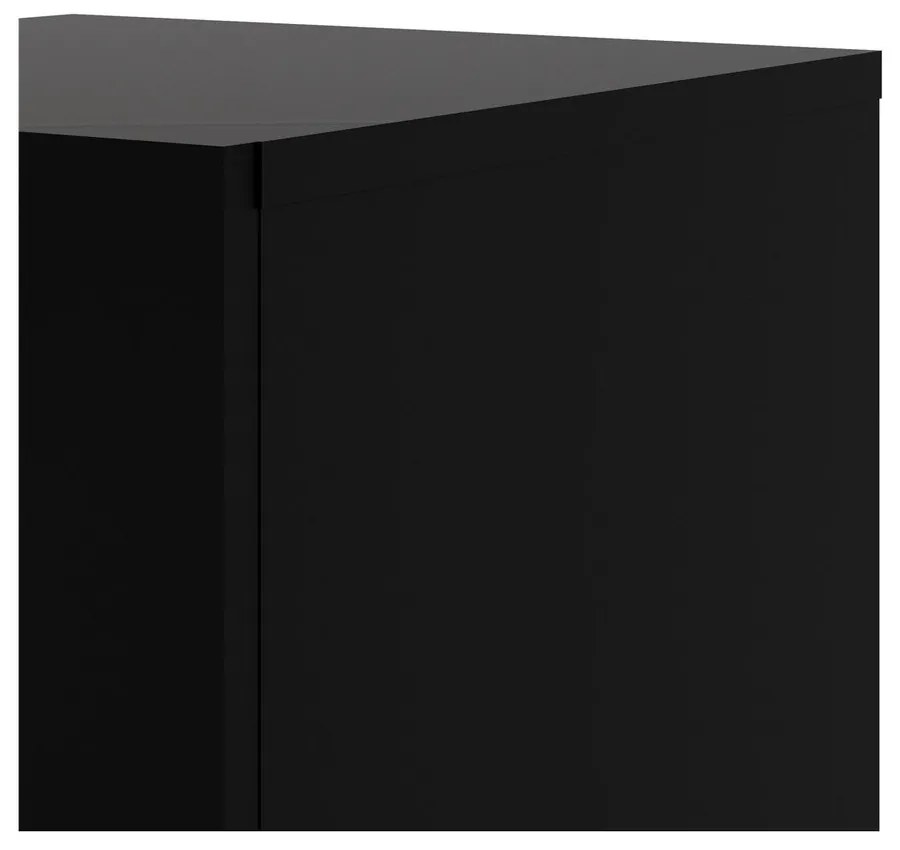 Čierny nočný stolík Pepe - Tvilum