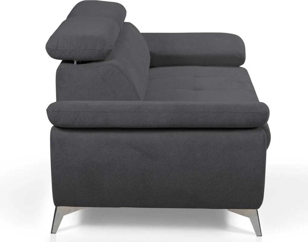 Trojsedák Gisele, antracitová látka