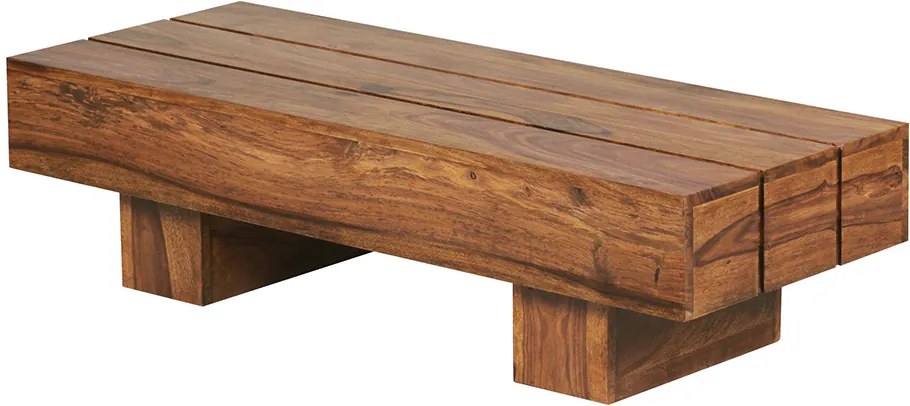 Konferenčný stolík Sira, 120 cm, masív Sheesham