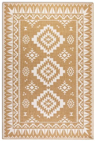 Obojstranný koberec Elle Decoration GEMINI Dynamic ochre