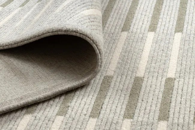 Koberec OSTA FLUX 461.124.SA400 sivý / zelený