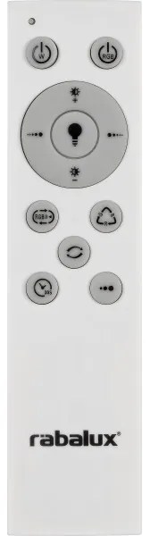 Rabalux - LED RGB Stmievateľné stropné svietidlo LED/40W/230V + DO 3000-6000K