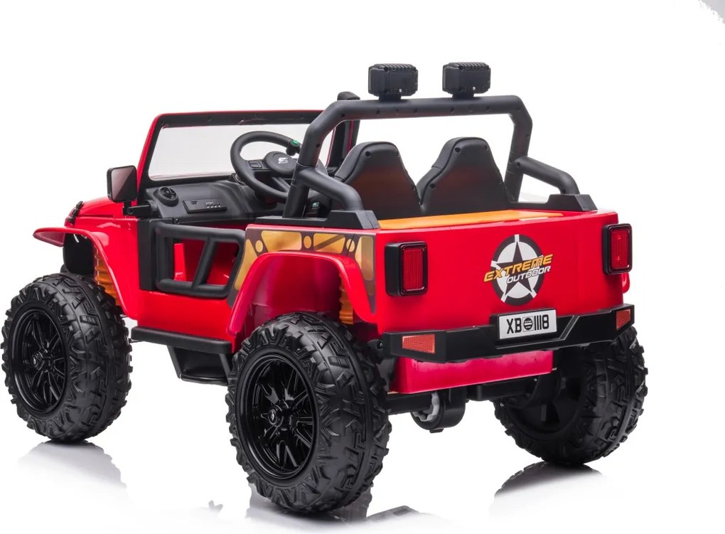 Ramiz Vozidlo Jeep Monster Červená