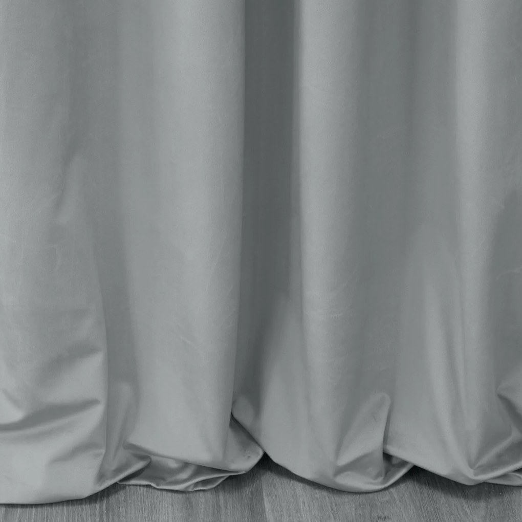 ZATEMŇOVACÍ ZÁVES NA PÁSKE PIERRE CARDIN SIBEL 140X270 CM SIVÁ
