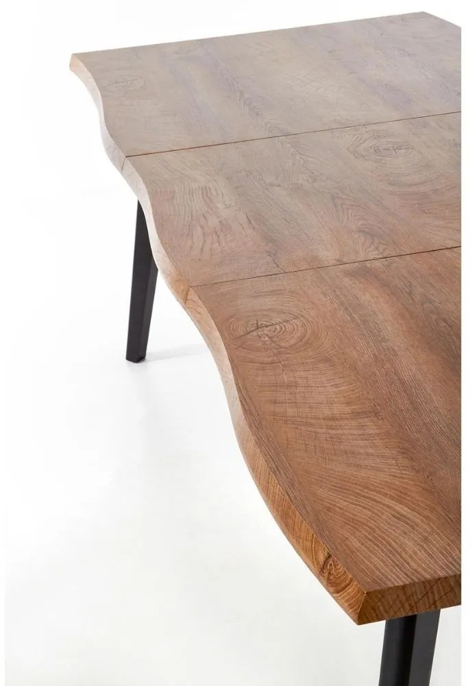 Jedálenský stôl Dickson 150 cm, dub / čierna