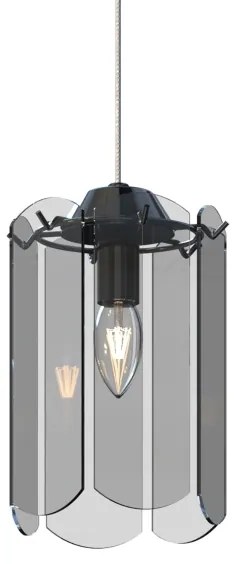 Zuma Line MD3523-1-EBCN - Luster na lanku NIRA 1xE14/40W/230V čierna