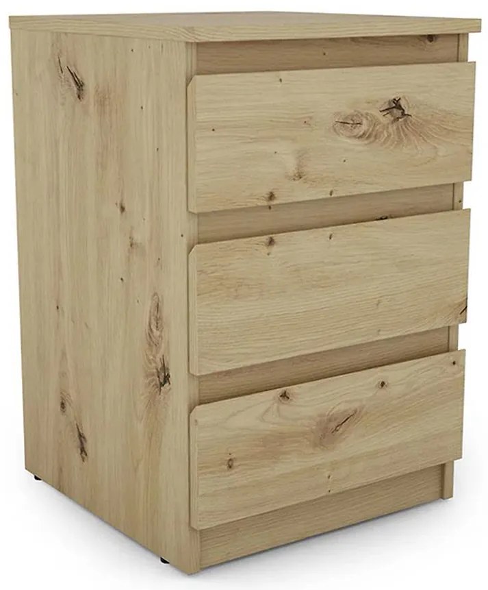 Nočný stolík Hugo 3 Zásuvka 40x42x60 638968