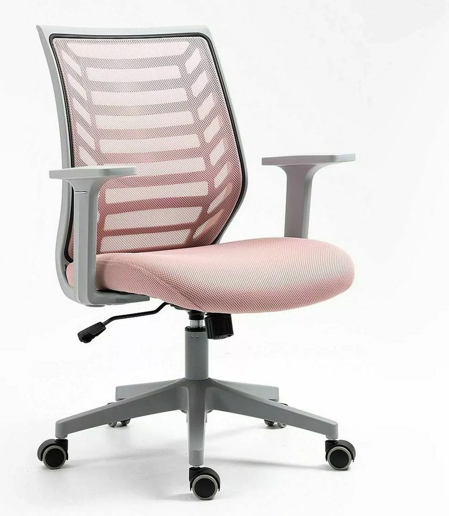 SI Otočná stolička Q-320 ružová