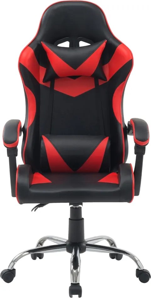 Kancelárska stolička RACING Červeno-čierna